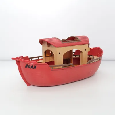 Leksaksbåt (Röd, Beige) från Playmobil