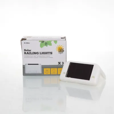 Solcellslampa (Vit) från Solar LED light