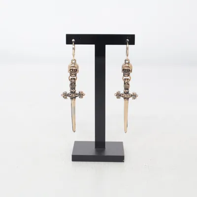 Earrings (Gold) Unknown metal