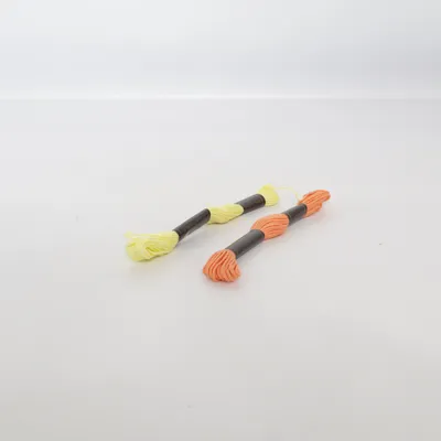 Fil à broderie (Jaune, Orange) de Playbox