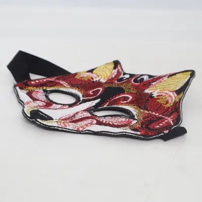 Maskeradmask (Röd, Flerfärgad)