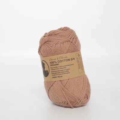 Fil (Beige, Rose) de Søstrene Grene Coton biologique