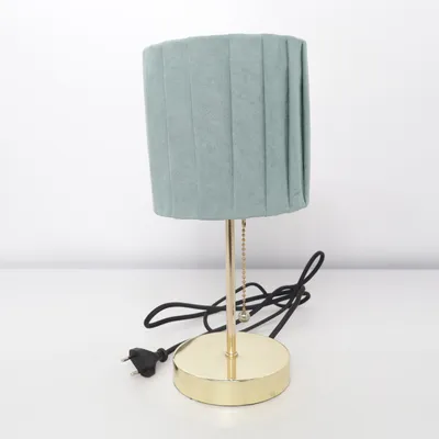 Bordlampe (Grøn, Guld)
