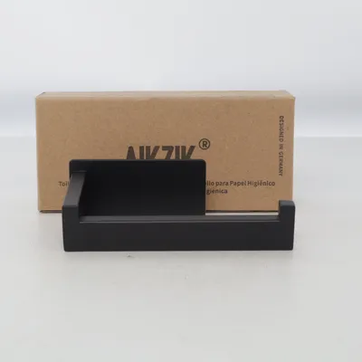 Toilet paper holder (Black) from Aikzik