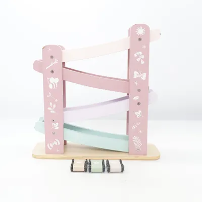 Racebaan (Roze, Groen, Meerkleurig) van Little Dutch