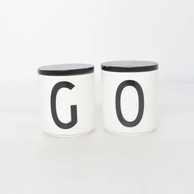 Burk (Vit, Svart) från Design Letters