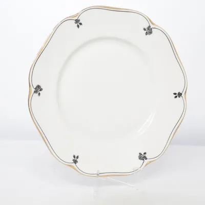 Assiette (Blanc, Or) de KPM