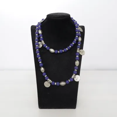 Ketting (Blauw, Zilver) van East Onbekend materiaal