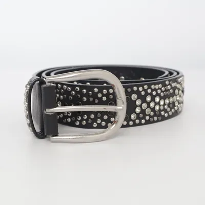 Bälte (Svart, Silverfärgad) från Benetti