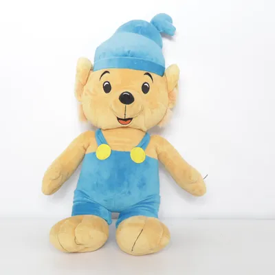 Kuscheltier (Blau, Braun, Gelb) von Bamses Värld