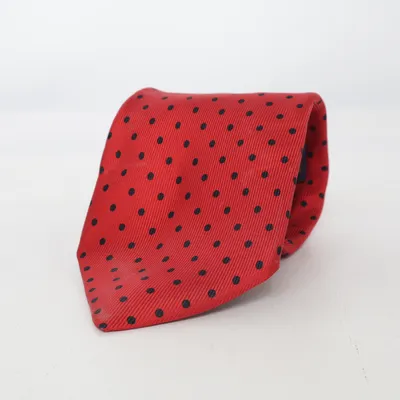 Tie (Red, Black) from Donatello Silk
