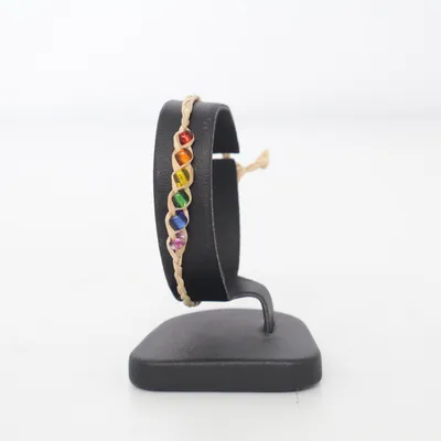 Bracelet de cheville (Beige, Multicolore) Métal inconnu