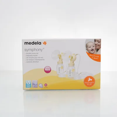 Bröstpump (Gul, Vit, Transparent) från Medela