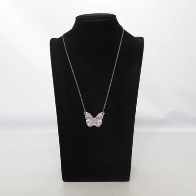 Halsband (Rosa, Silverfärgad) Okänd metall