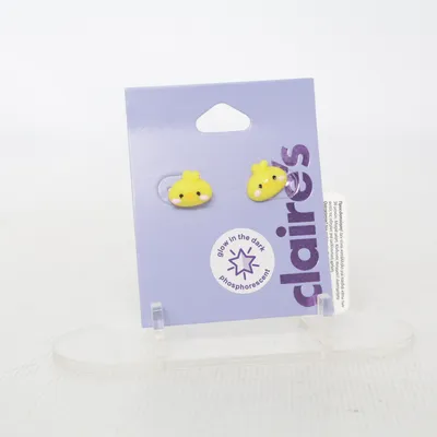Boucles d'oreilles (Jaune) de Claire's Métal inconnu
