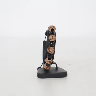 Armband (Zwart, Bruin) Onbekend materiaal