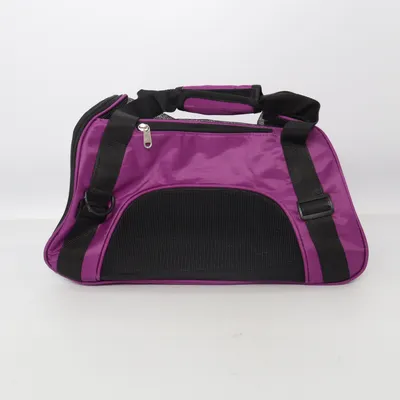 Sac de transport pour chien (Violet, Noir)