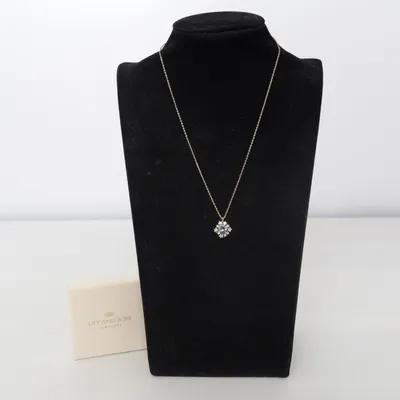 Necklace (Gold, Blue) from Lily and Rose Unknown metal