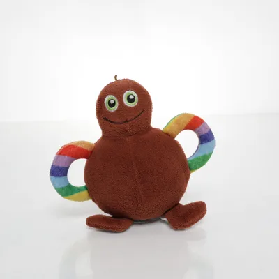 Skallra (Brun, Flerfärgad) från Babblarna