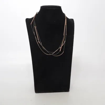 Halsband (Svart, Guldfärgad) från Dansk Smykkekunst Okänd metall