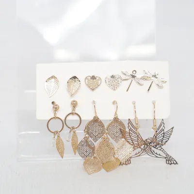 Earrings (Gold) Unknown metal