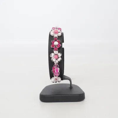 Bracelet (Rose, Blanc, Multicolore) Métal inconnu
