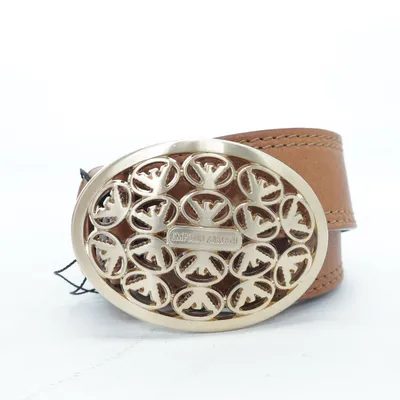 Belt (Brown) from Giorgio Armani Leather