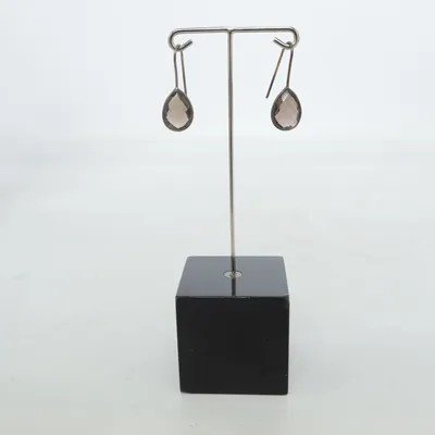 Boucles d'oreilles (Marron) Métal inconnu