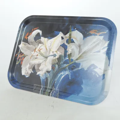 Tray (White Lilies) from Formpress