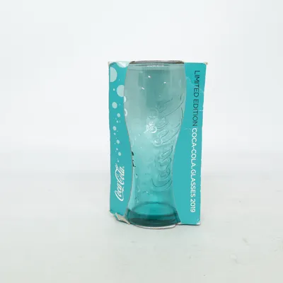 Dricksglas (Turkos) från Coca Cola