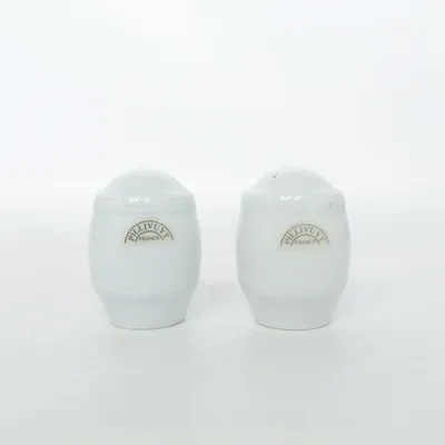 Peper & Zoutvaatjes (Wit) van Pillivuyt