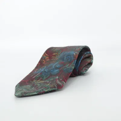 Stropdas (Rood, Meerkleurig) van Roberto Della Croce Polyester