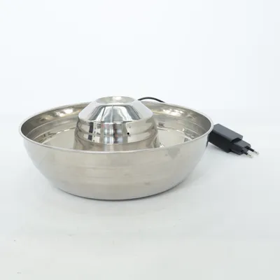 Vattenskål (Silverfärgad)