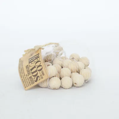 Perles en plastique (Beige)
