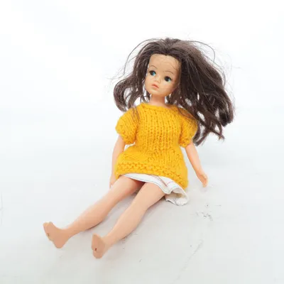 Dukke (Gul, Hvid) fra Sindy