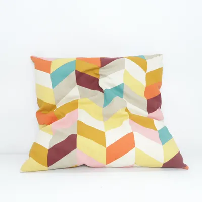 Cushion cover (Yellow, Blue, Multicolored) from IKEA Cotton, Polyester
