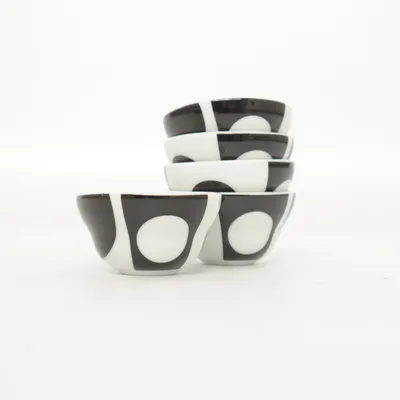 Egg cup (White, Black) from Menu