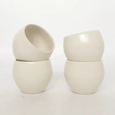 Sake glass (Beige) from Höganäs Keramik