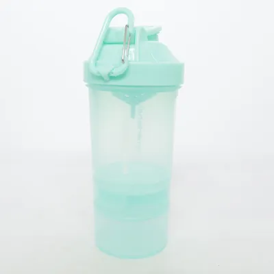 Protein Shaker (Turkos, Transparent) från Smartshake