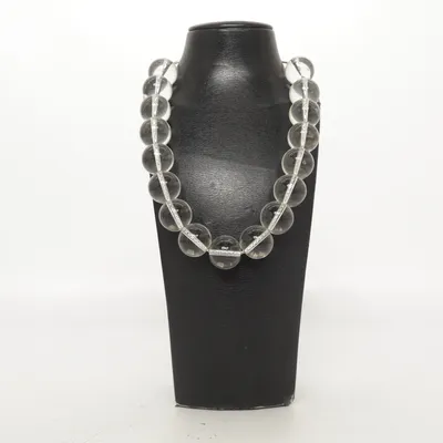 Collier (Transparent, Argent) de COS Métal inconnu