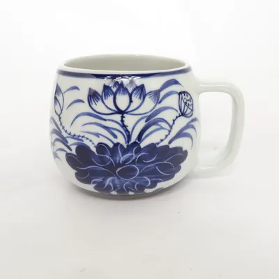 Mok (Wit, Blauw)