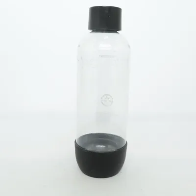 Sparkling water bottle (Black, Transparent) from Aarke