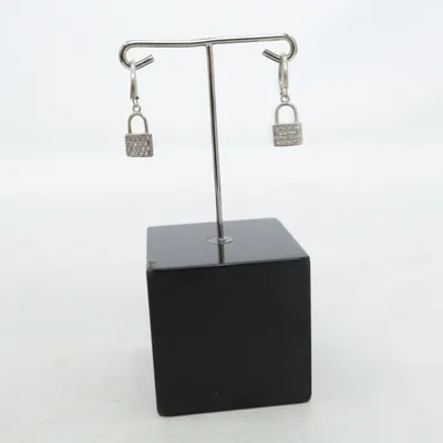 Earrings (Silver) from Glitter Silver