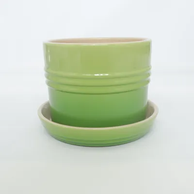 Bloempot (Herb Planter 14cm W/Tray) van Le Creuset