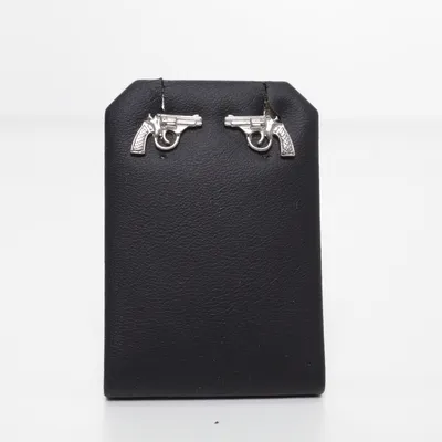 Örhängen (Silverfärgad) Okänd metall