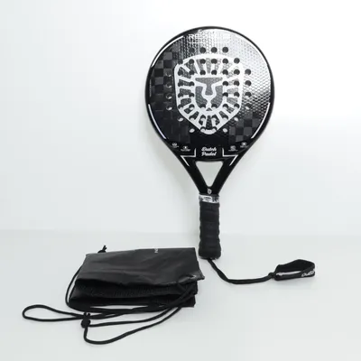 Padel bat (Sort, Hvid) fra Rebels