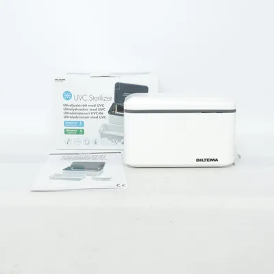 Sterilisator (Ultraljudstvätt med UVC) fra Biltema