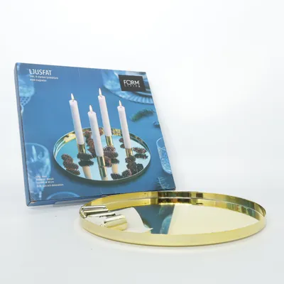 Candle tray (Gold) from Form Living
