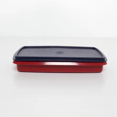 Lunchtrommel (Blauw, Rood) van Tupperware