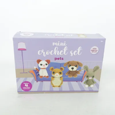 Crafts (Mini Crochet Set Pets) from Rusta